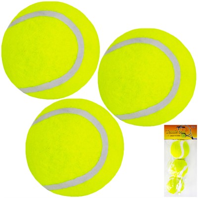 Мяч для тенниса 3шт. FG230920057 отскок от земли 50см - фото 62764464