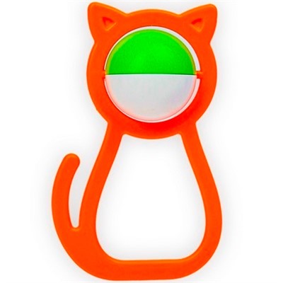 Погремушка Киска 2С518 Аэлита /40/ - фото 62764770