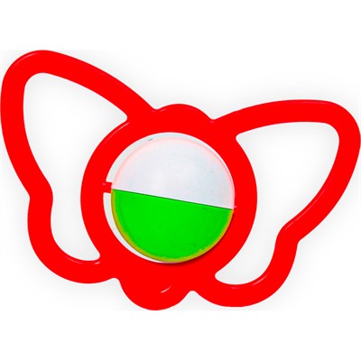 Погремушка Мотылек 2С521 Аэлита /40/ - фото 62764773