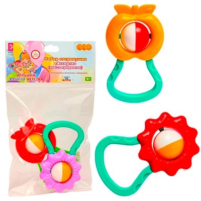 Набор погремушек "Ассорти" 2С495 Аэлита /40/ - фото 62764777