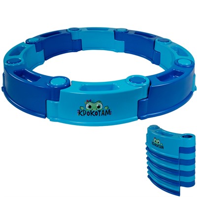 Песочница модульная Крокотам 8 сегментов голубой и синий 8П519514 - фото 62764816