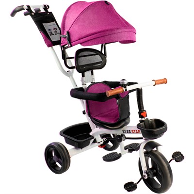 Велосипед трехколесный красный FG230707021C-1 колеса EVA 10"/8" - фото 62764973