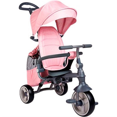 Велосипед трехколесный розовый FG230707026C-2 колеса EVA - фото 62764988