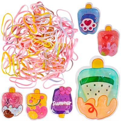 Набор резинок для волос FG231103019C цена за 1 шт., упак 12 шт. - фото 62764996