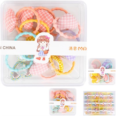 Набор аксессуаров для волос FG231103024C цена за 1 шт., упак 12 шт. - фото 62765120