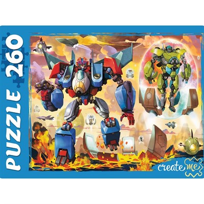 Пазл 260 Мир трансформеров №24 ПУ260-7724 - фото 62765729