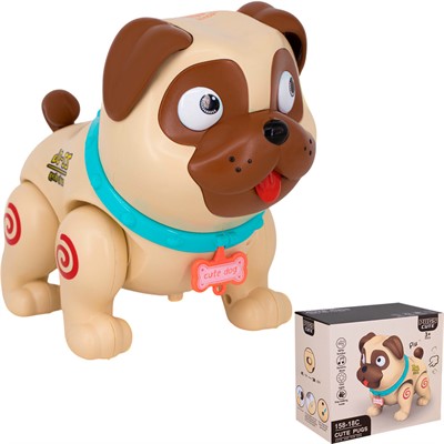 Игрушка на батарейках 158-18C Щенок в кор. - фото 62765821