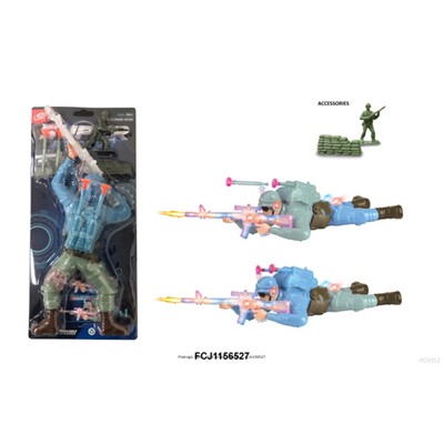 Фигурка солдата HD9352 на блист. - фото 62766130