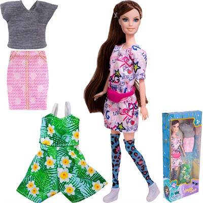 Кукла Miss Kapriz MK674 Мода&Стиль в кор. - фото 62766255