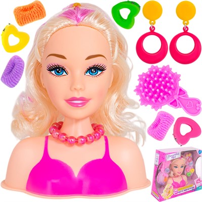 Манекен B369-19 для создания прически в кор. - фото 62766509