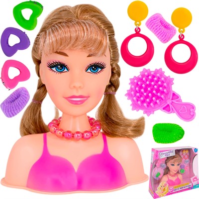 Манекен B369-16 для создания прически в кор. - фото 62766519