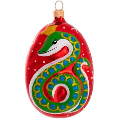 Елочное украшение Зодиак (Змея) С1151 - фото 62766575