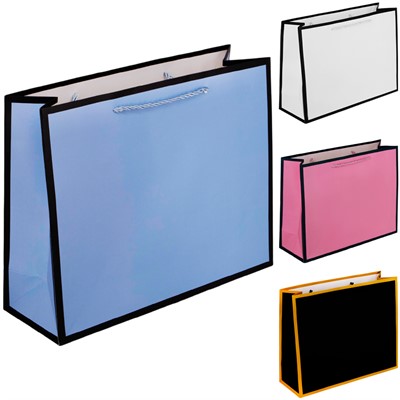 Пакет 26х32х10см однотонный, цв. в ассорт. 141V-623 - фото 62766768