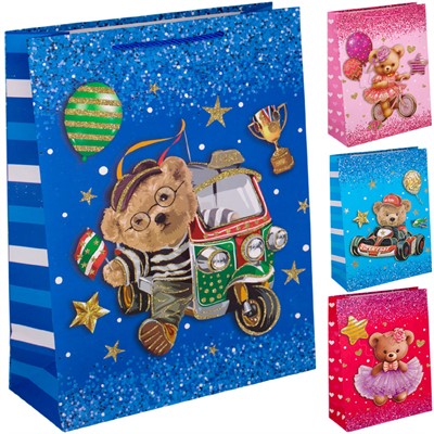 Пакет 41,5*30*12см Мишка FG240527236D-2 - фото 62766925