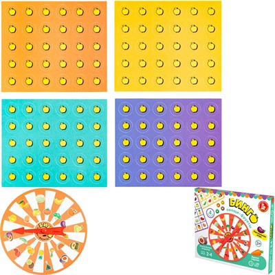 Игра Бинго. Овощи-фрукты 05602 - фото 62767561