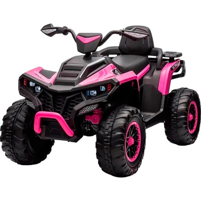 Электромобиль JMBK908-5 Квадроцикл черный-розовый - фото 62767582