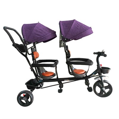 Велосипед трехколесный Dvizhok сиреневый FG240528298L-2 колеса ЭВА  10"/8" - фото 62767870