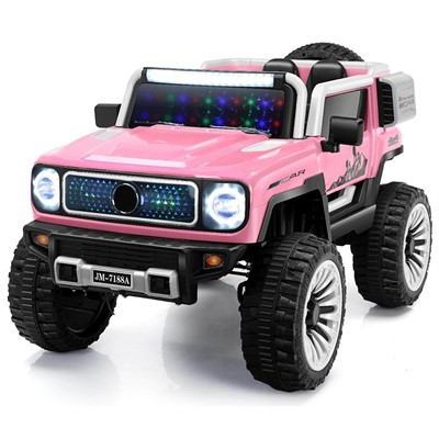 Электромобиль JMB7188A-3 Машина розовый - фото 62767936