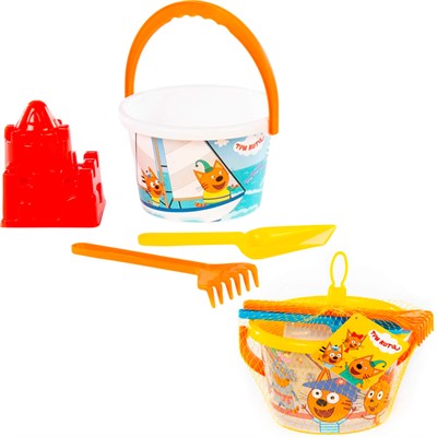 Песочный набор №12 Три кота 61298 П-Е /20/ - фото 62768445