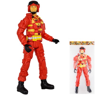 Фигурка 185-7 Пожарный в пак - фото 62768547