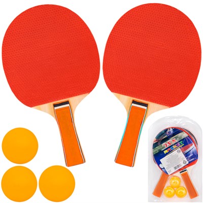 Теннис настольный 2 ракетки, 3 мяча 141V-742 - фото 62769025