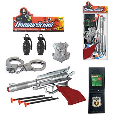 Набор полицейского YH7800-7A в пак. - фото 62769762