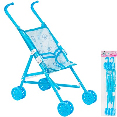 Коляска трость для куклы 3288-9L в пак. - фото 62769846