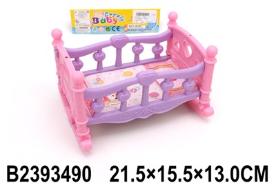 Кроватка для куклы  806 в пак. - фото 62769855