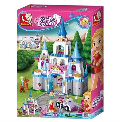 Конструктор Розовая мечта 38-0610 в коробке - фото 62769869