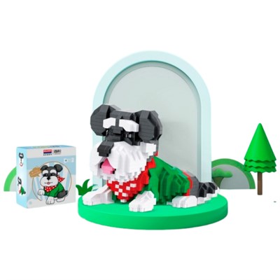 Конструктор 18395 Собака в коробке - фото 62769947