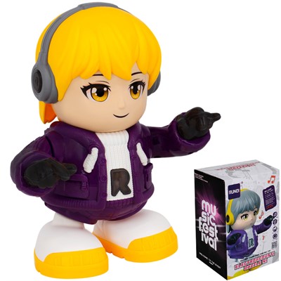 Игрушка на бат. RS-9027C Танцор в кор. - фото 62770290