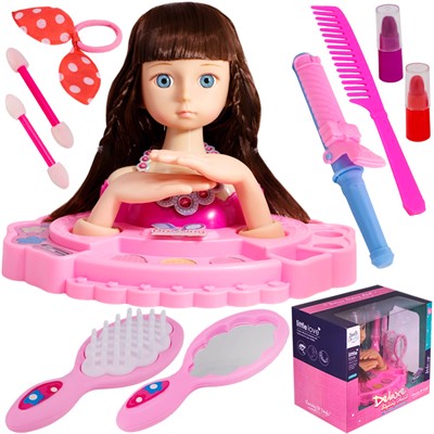 Манекен YM22-6E для создания прически в коробке - фото 62770359