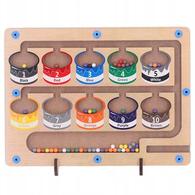 Деревянный лабиринт 27,6х20,6х2,6 см 141V-986 - фото 62770424