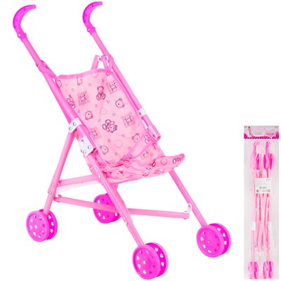 Коляска трость для куклы 918-1 в пакете - фото 62770582