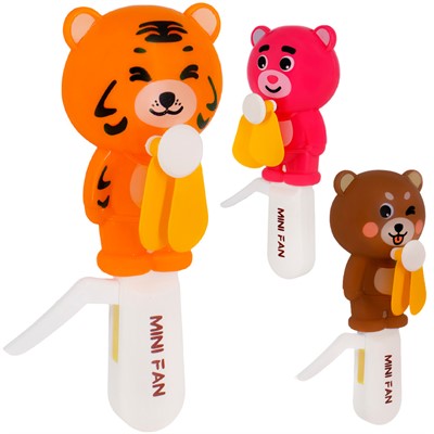 Вентилятор детский FG240829044C цв в асс. мишка - фото 62770634