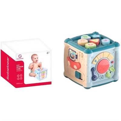 Игрушка развивающая YL612 Логический куб в кор. - фото 62770675