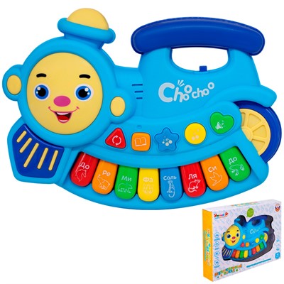 Пианино ZYE-E0476 Музыкальный поезд - фото 62770999