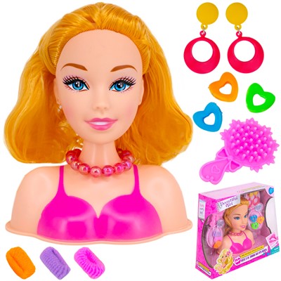 Манекен B369-15 для создания прически в кор. - фото 62771072