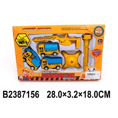 Набор машин 2387156 в коробке - фото 62771392