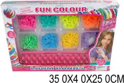 Набор резинок для плетения J197-3 в кор. - фото 62771433