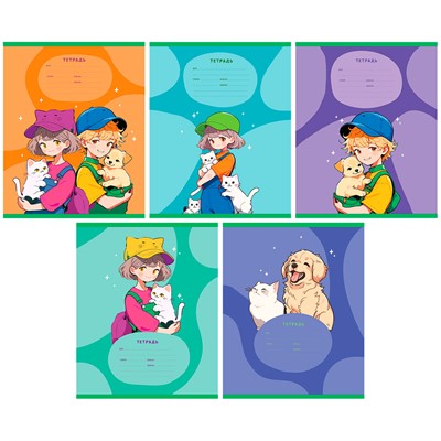 Тетрадь 12 л. линия BG  "Аниме" 364558 - фото 62771571