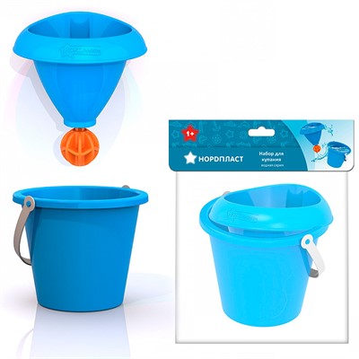 Игрушка для ванны набор ведро 111/1 и умывальник  742 - фото 62771755