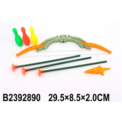 Лук со стрелами 2266-18 в пак. - фото 62771997