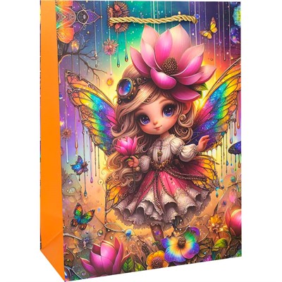 Пакет 18х24х8,5см Девочка 141V-864 - фото 62772012