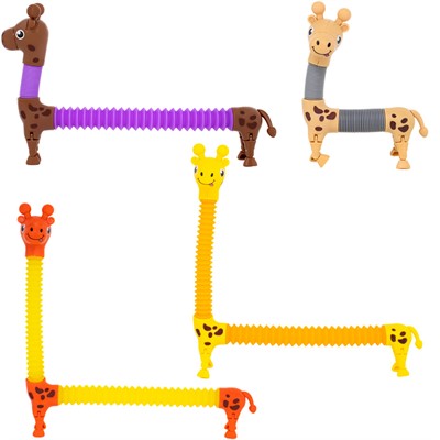 Игрушка-тянучка 777-9 жираф в пак. - фото 62772125