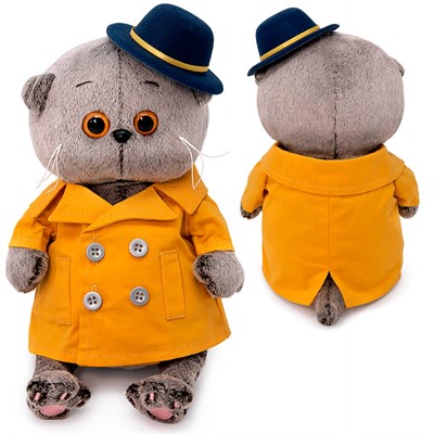 Басик BABY в тренче и шляпке BB-113 - фото 62772665