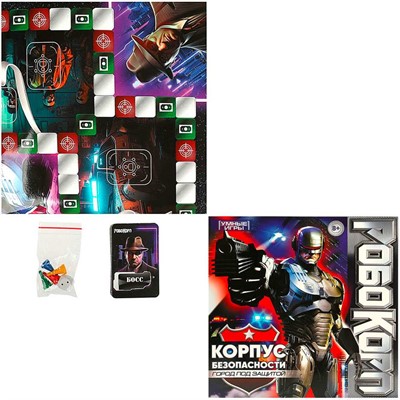 Игра Умка Робокорп.Корпус безопасности,город под защитой.Ходилка квадрат 4650250598008 - фото 62772677