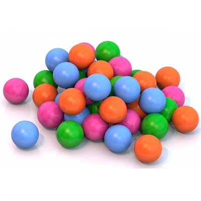 Шары для сухого бассейна 8см 50шт в сетке 414 Норд /7/ - фото 62773239