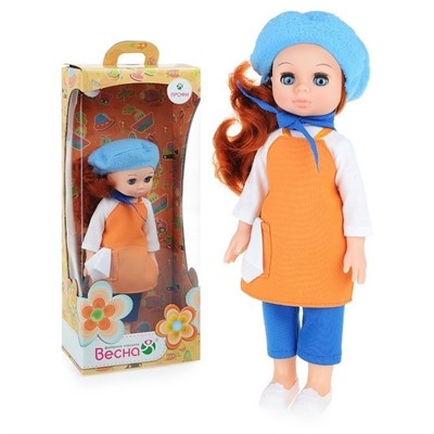 Кукла Художница 30см. В3881 - фото 62773367