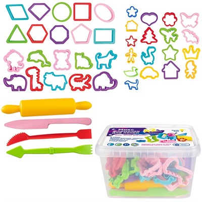 Набор для творчества Микс формочек для лепки LEP09 - фото 62773411